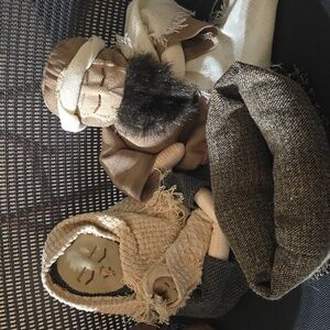 HOME MADE NATIVITY SET